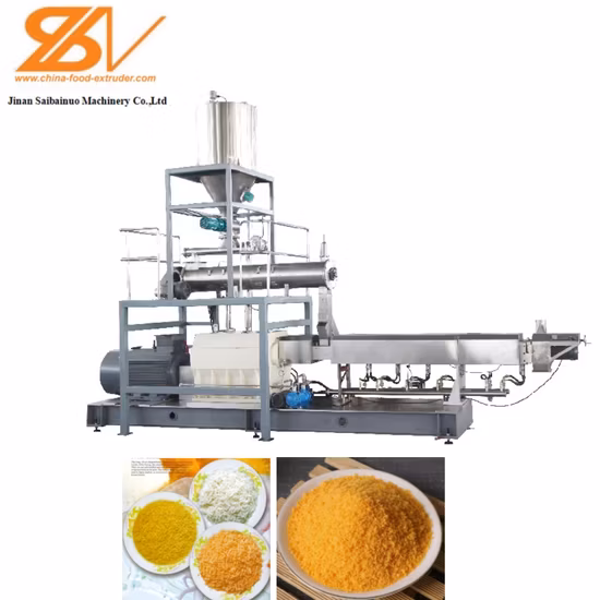 Full Automatic Panko Bread Crumbs Making Machine Processing Line