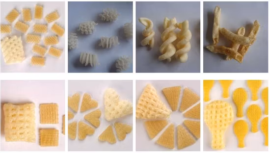 Automatic High Capacity Twin Screw Food Snack Puff Extruder