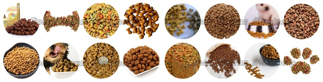 Dry Dog Food Making Extrusion Production Puffed Extruded Pet Pellet Extruder Processing Line