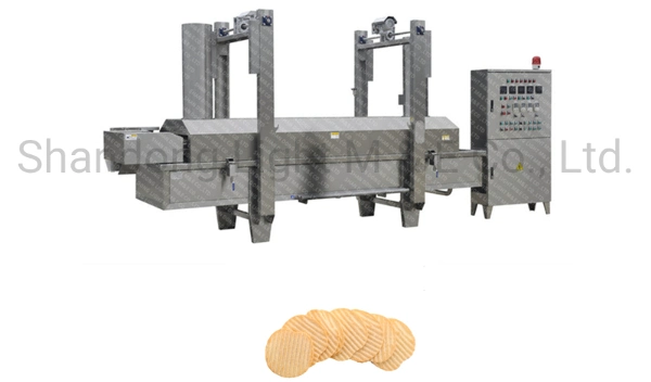 Continuous Automatic Fryer for Snacks