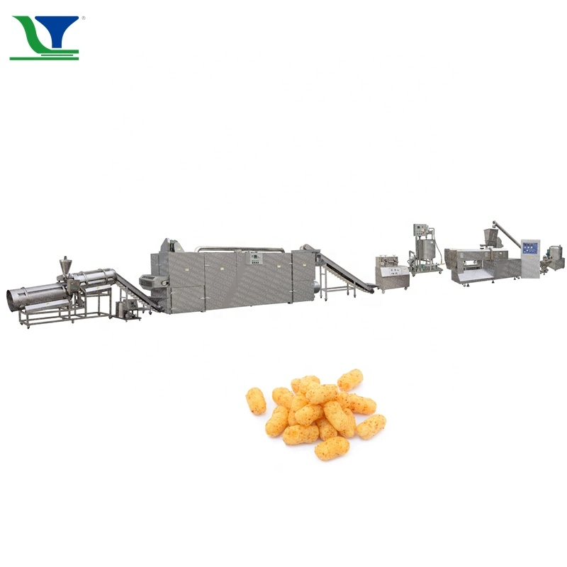 Double Screw Extruder Inflating Snacks Food Processing Line (LT65, LT70, LT85)