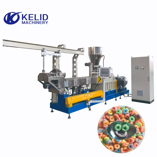 High Quality Ce Certificate Breakfast Cereals Production Line