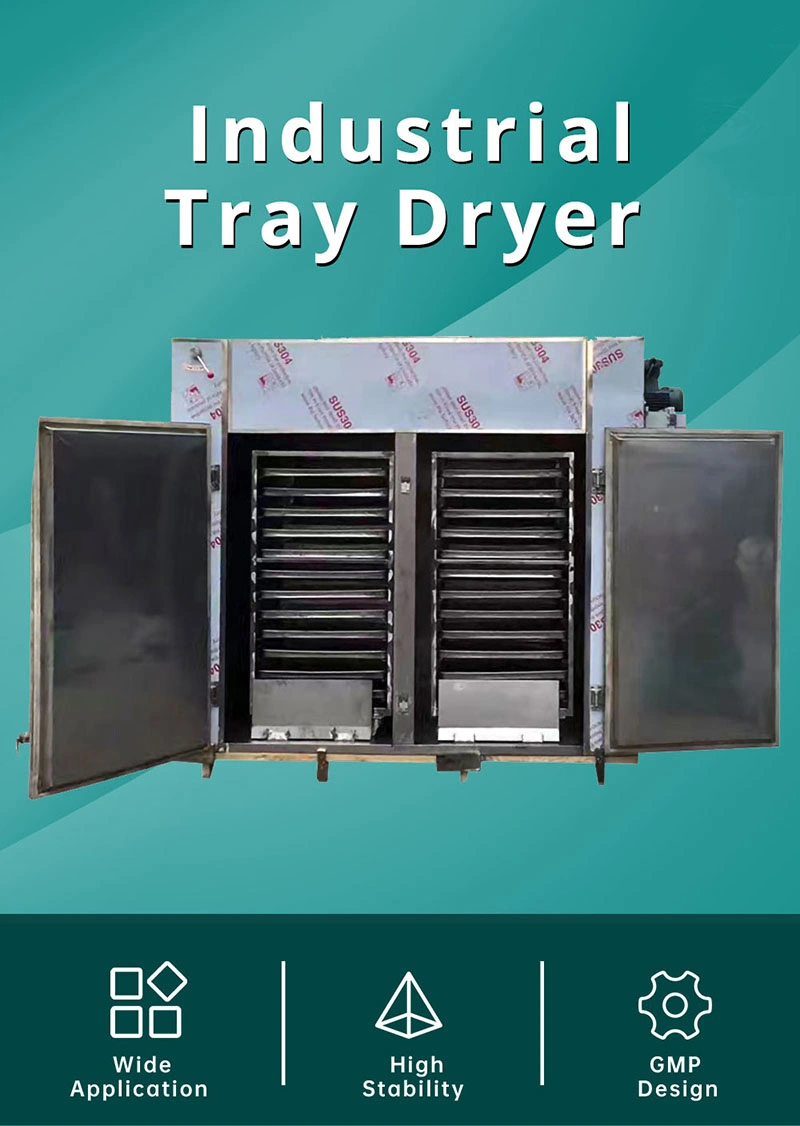 Pharmaceutical Food Industry Electric Batch Cabinet Tray Dryer