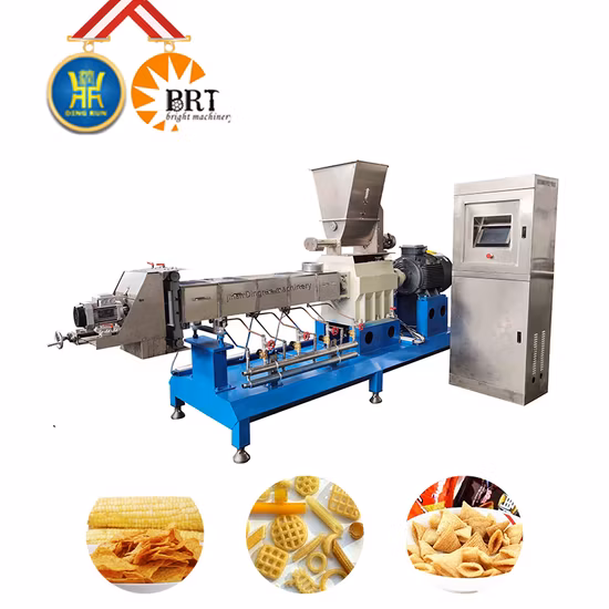 튀김, 바삭바삭한 스낵, 카사바 칩을 위한 효율적인 가공 라인